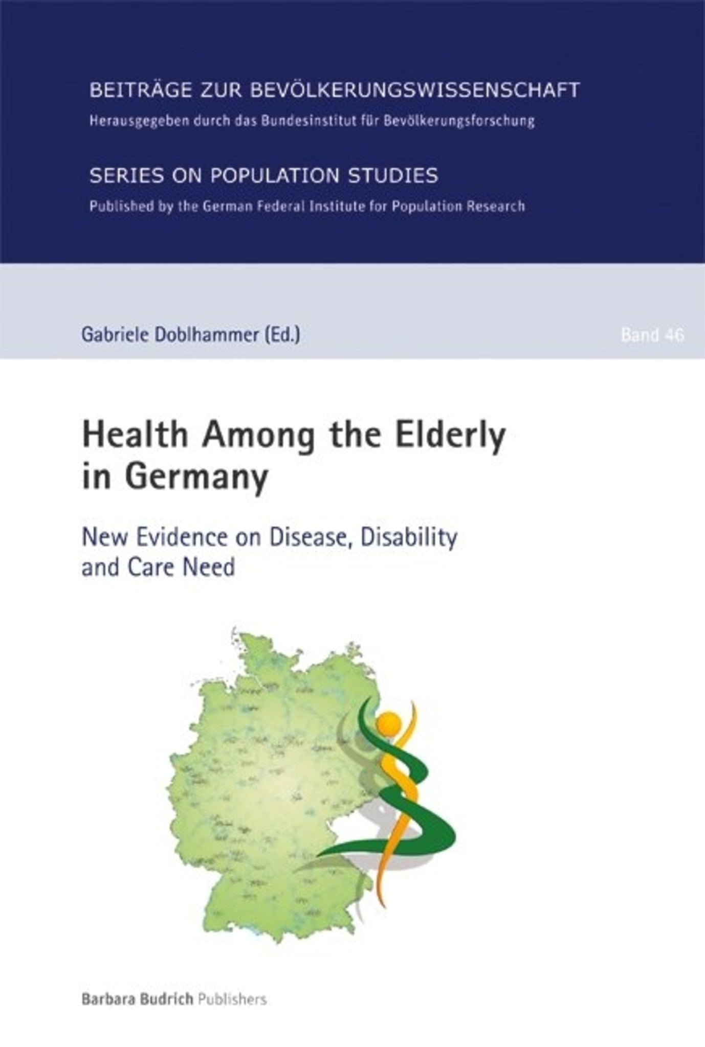 Cover image for Health Among the Elderly in Germany ISBN 9783847406068