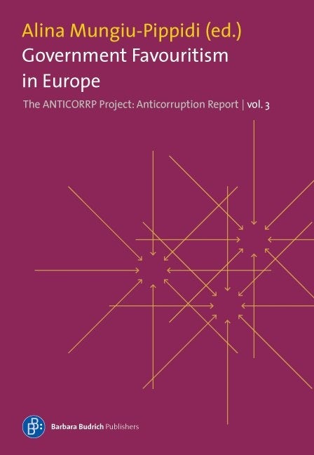 Book cover image for Government Favouritism in Europe ISBN: 9783847407959