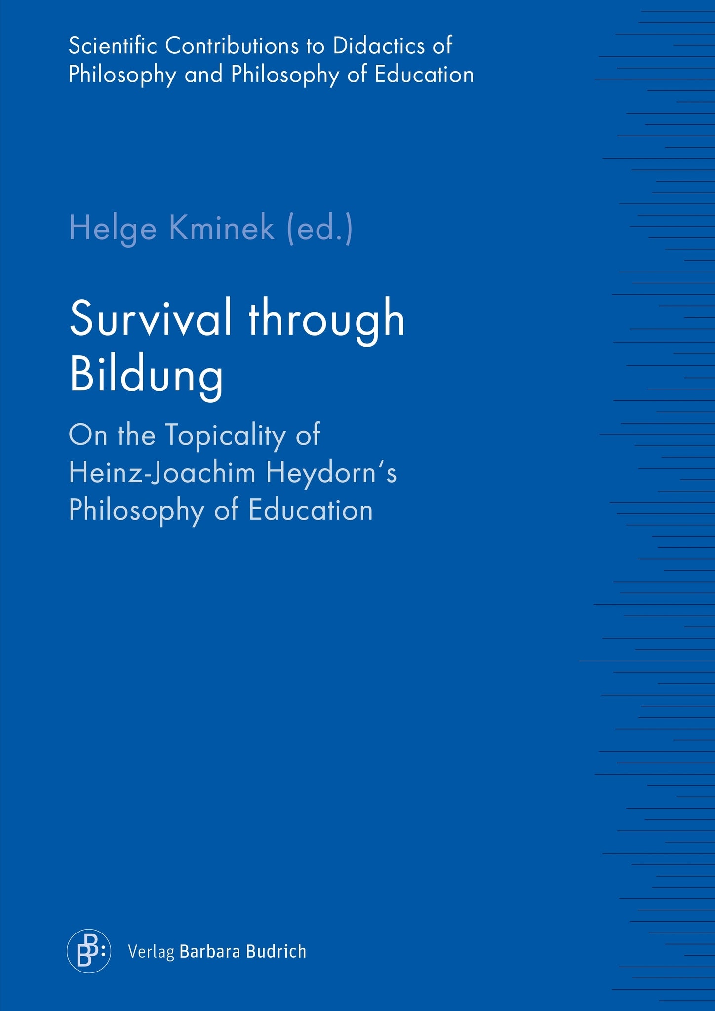 Cover image for Survival through Bildung ISBN 9783847424802
