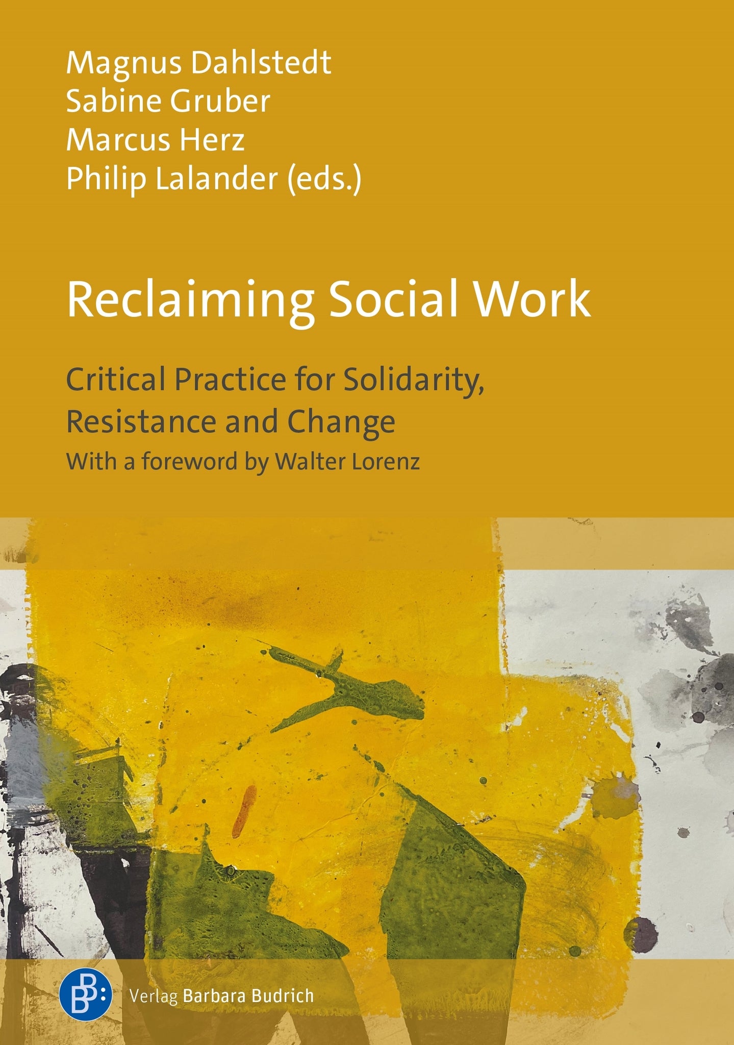 Cover image for Reclaiming Social Work ISBN 9783847434412