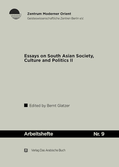 Essays on South Asian Society, Culture and Polities (II)