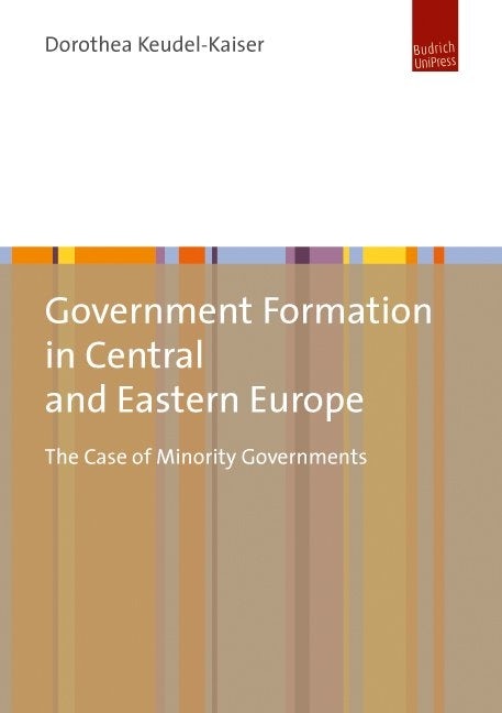 Book cover image for Government Formation in Central and Eastern Europe ISBN: 9783863880811