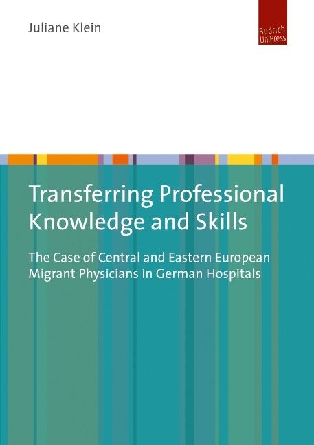 Book cover image for Transferring Professional Knowledge and Skills ISBN: 9783863887339