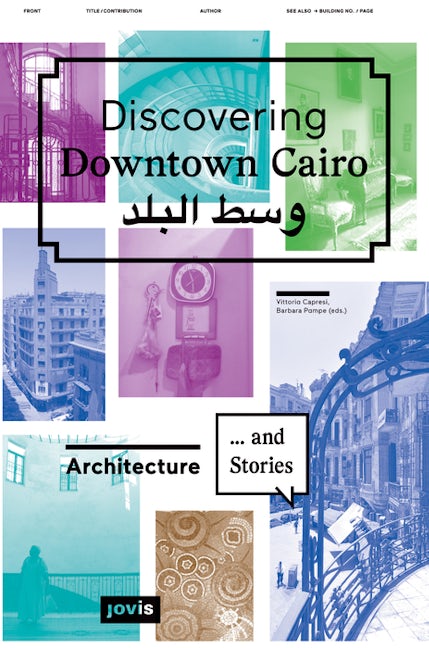 Book cover image for Discovering Downtown Cairo ISBN: 9783868592962