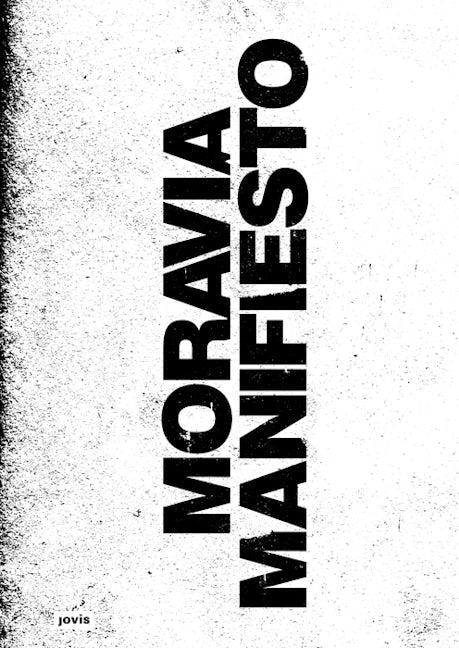 Book cover image for Moravia Manifesto ISBN: 9783868595352