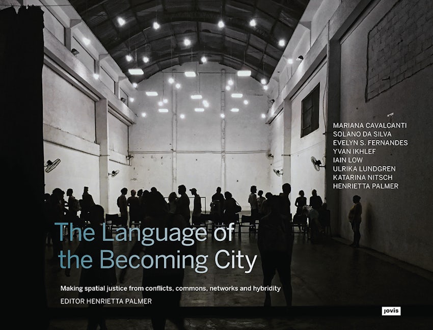 Book cover image for The Language of the Becoming City ISBN: 9783868597127