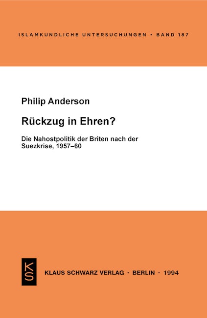 Rückzug in Ehren?