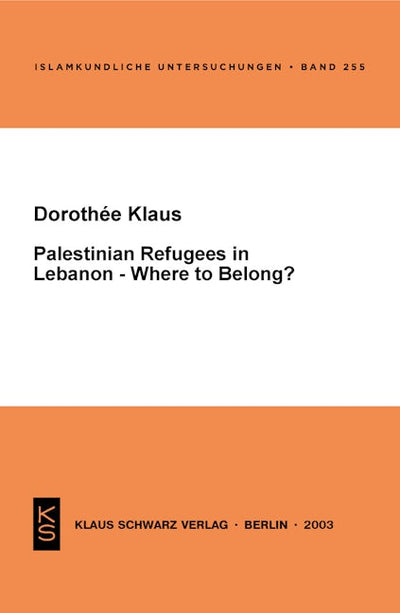 Palestinian Refugees in Lebanon - Where to belong?