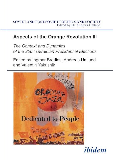 Book cover image for Aspects of the Orange Revolution III ISBN: 9783898218030