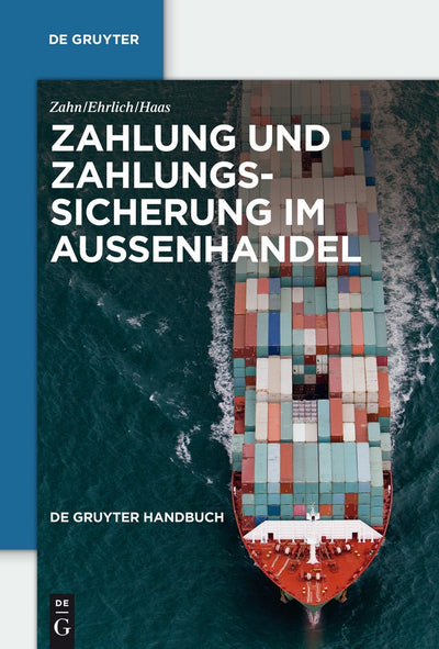 Cover image for Zahlung und Zahlungssicherung im Außenhandel, isbn: 9783899494679
