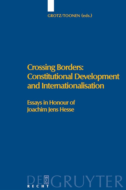 Book cover image for Crossing Borders: Constitutional Development and Internationalisation ISBN: 9783899494792