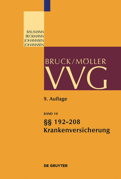 Cover image for Krankenversicherung §§ 192-208, isbn: 9783899495102