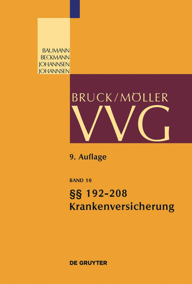 Cover image for Krankenversicherung §§ 192-208, isbn: 9783899495102