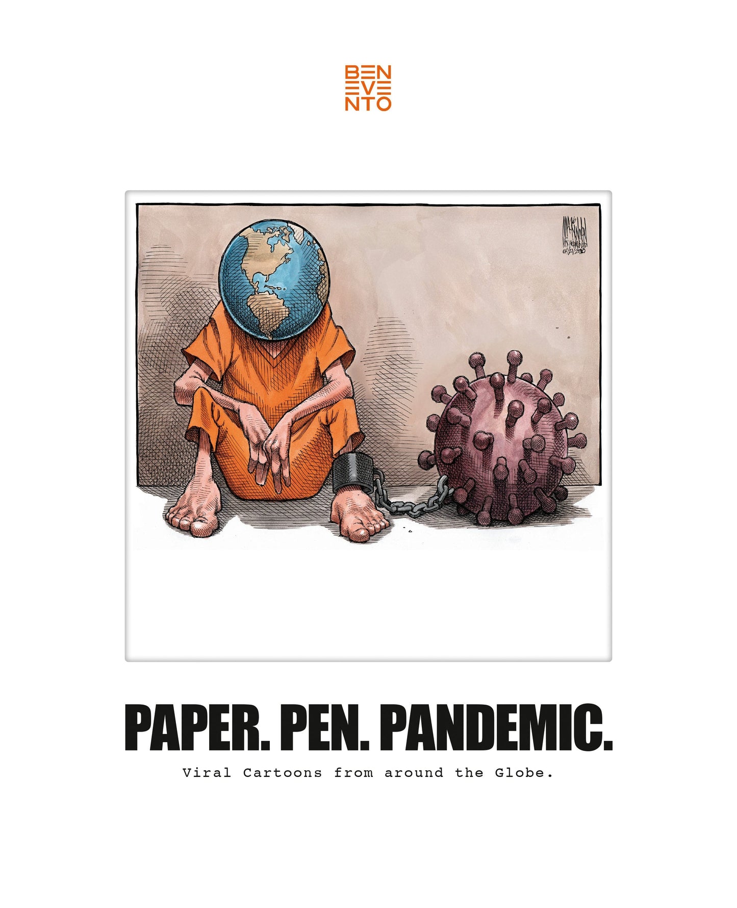 Book cover image for Paper. Pen. Pandemic. ISBN: 9783899550122