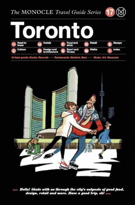 Book cover image for The Monocle Travel Guide to Toronto ISBN: 9783899556834