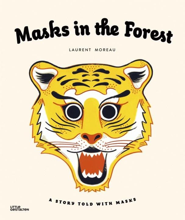 Book cover image for Masks in the Forest ISBN: 9783899557633