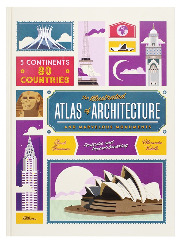 Book cover image for The Illustrated Atlas of Architecture and Marvelous Monuments ISBN: 9783899557756