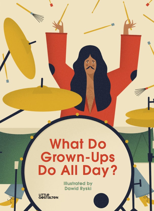 Book cover image for What Do Grown-Ups Do All Day? ISBN: 9783899557992