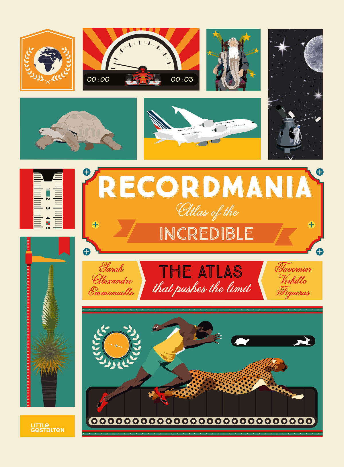 Cover image for Recordmania: Atlas of the Incredible ISBN 9783899558142