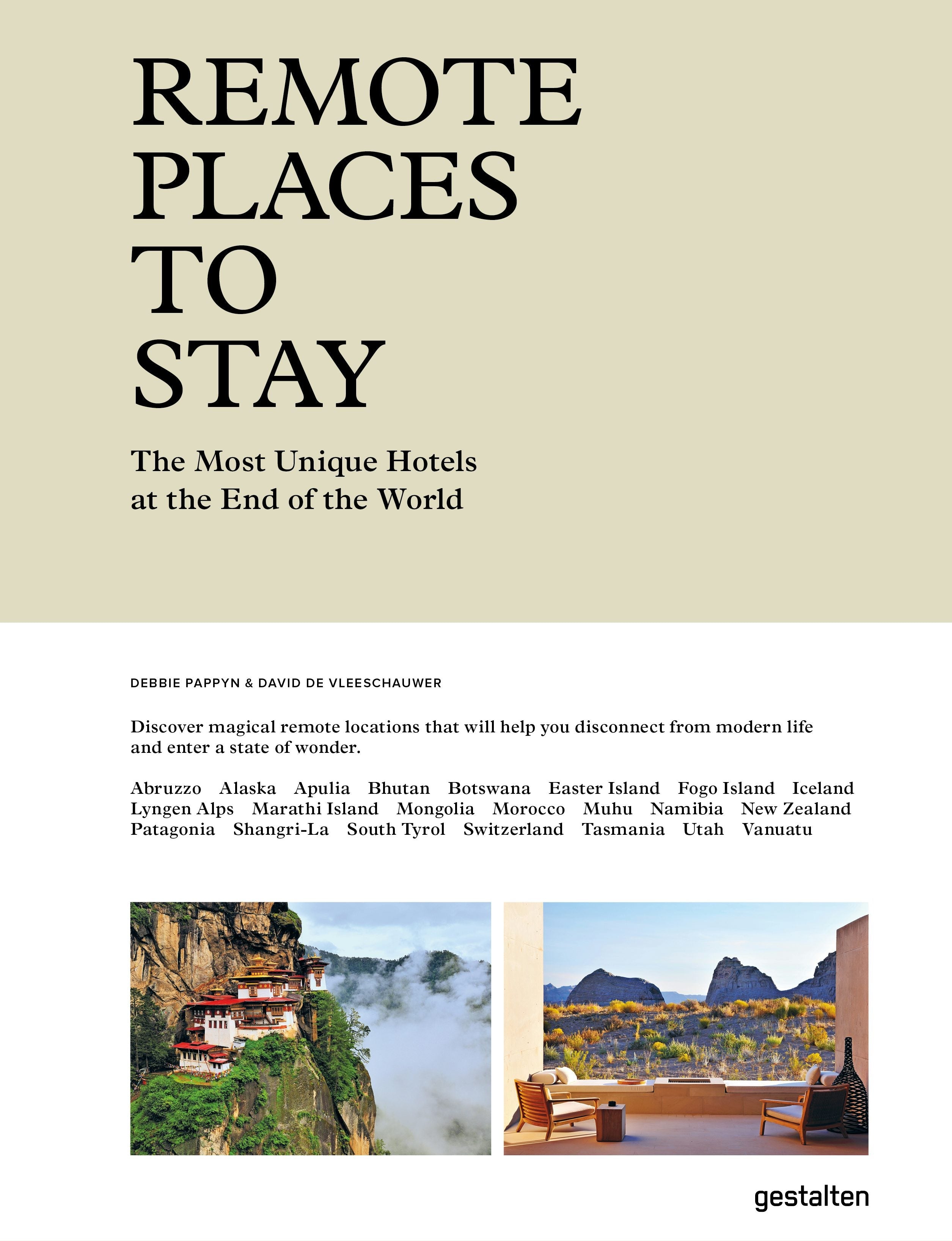 Book cover image for Remote Places to Stay ISBN: 9783899559866
