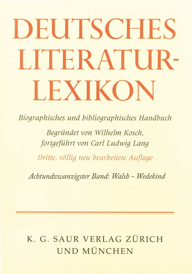 Cover image for Walsh - Wedegärtner, isbn: 9783908255437