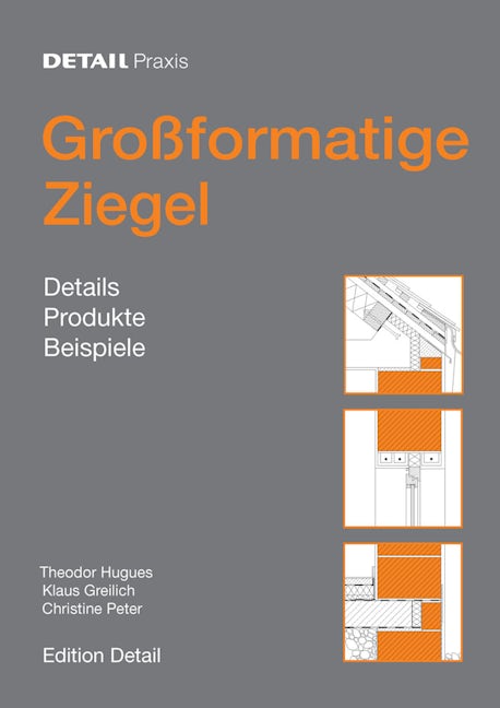 Book cover image for Großformatige Ziegel ISBN: 9783920034096