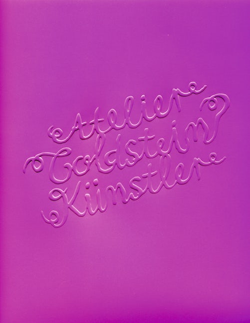 Book cover image for Atelier Goldstein Artists ISBN: 9783936314892