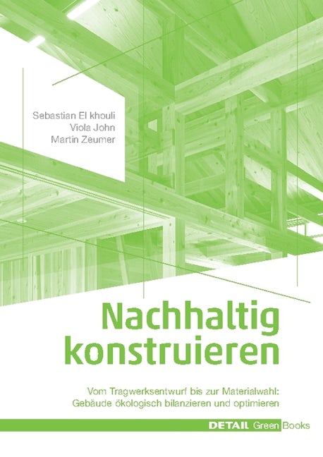 Book cover image for Nachhaltig konstruieren ISBN: 9783955532178