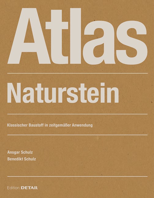 Book cover image for Atlas Naturstein ISBN: 9783955534547