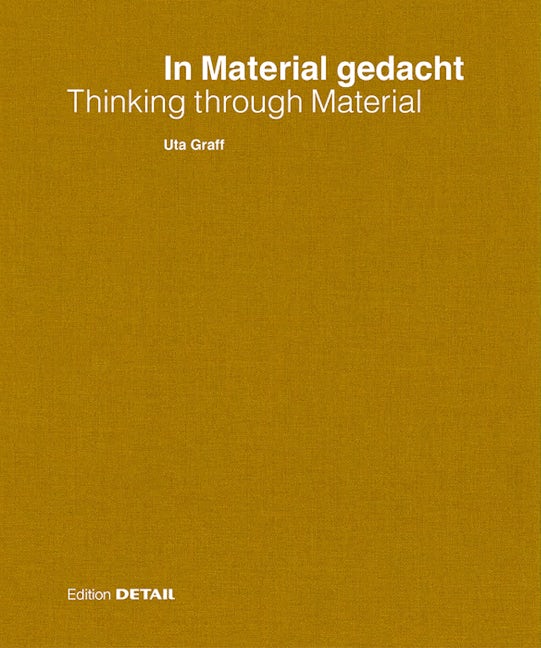 Book cover image for In Material gedacht – Thinking through Material ISBN: 9783955534646