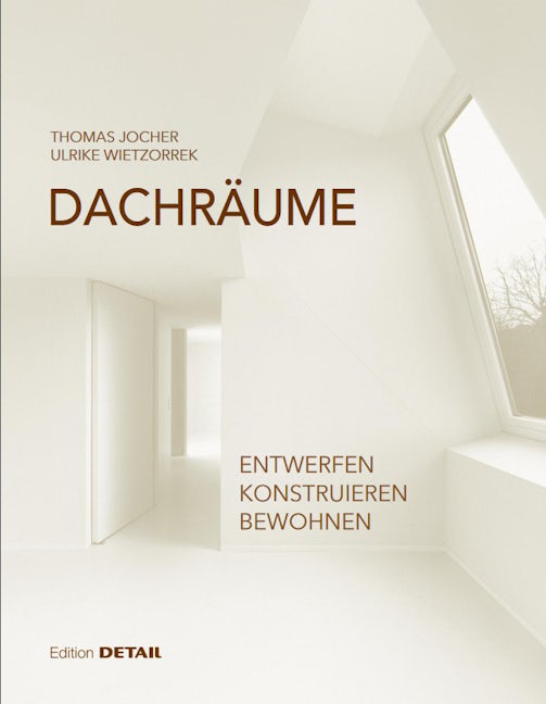 Book cover image for Dachräume ISBN: 9783955535339