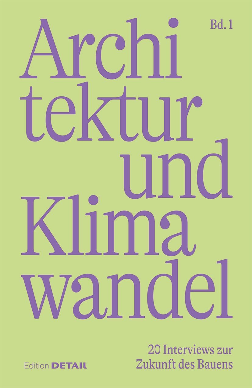 Book cover image for Klimawandel und Architektur ISBN: 9783955536268