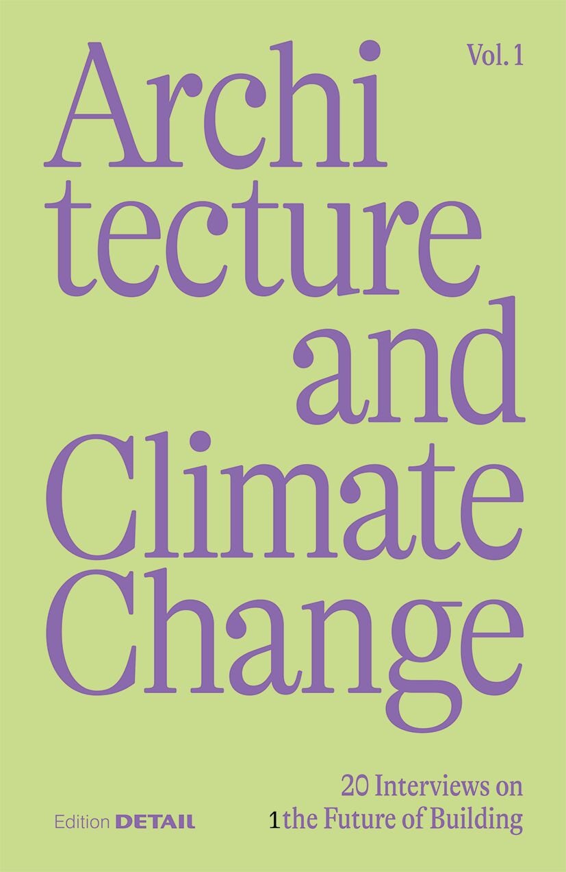 Book cover image for Architecture and Climate Change ISBN: 9783955536282