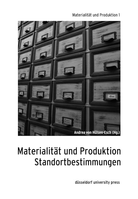 Book cover image for Materialität und Produktion ISBN: 9783957580238