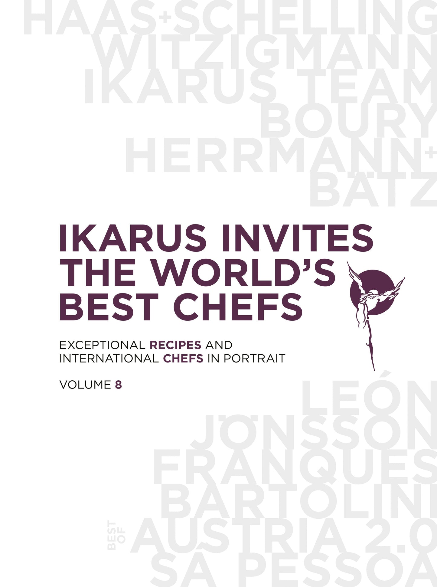 Book cover image for Ikarus Invites the World's Best Chefs ISBN: 9783967040289