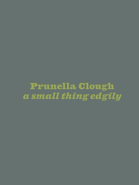Book cover image for Prunella Clough ISBN: 9783982389417