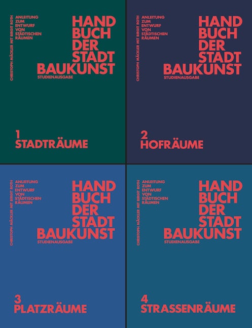 Book cover image for Handbuch der Stadtbaukunst ISBN: 9783986120542