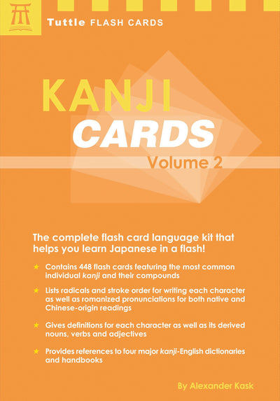 Cover image for Kanji Cards Kit Volume 2, isbn: 9784805314166