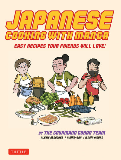 Cover image for Japanese Cooking with Manga, isbn: 9784805314333