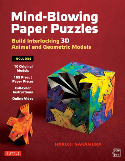 Cover image for Mind-Blowing Paper Puzzles Kit, isbn: 9784805315095