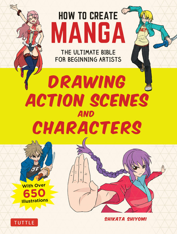 Cover image for How to Create Manga: Drawing Action Scenes and Characters, isbn: 9784805315644