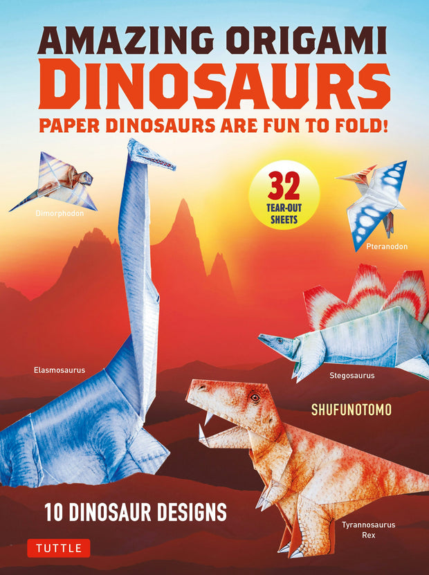 Cover image for Amazing Origami Dinosaurs, isbn: 9784805316672