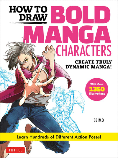 Cover image for How to Draw Bold Manga Characters, isbn: 9784805316757