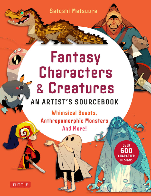 Cover image for Fantasy Characters & Creatures: An Artist's Sourcebook, isbn: 9784805317945