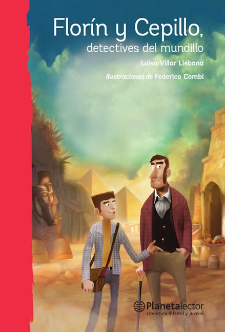 Book cover image for Florín y Cepillo, detectives del mundillo / Florín and Cepillo, Detectives of the World ISBN: 9786070739194