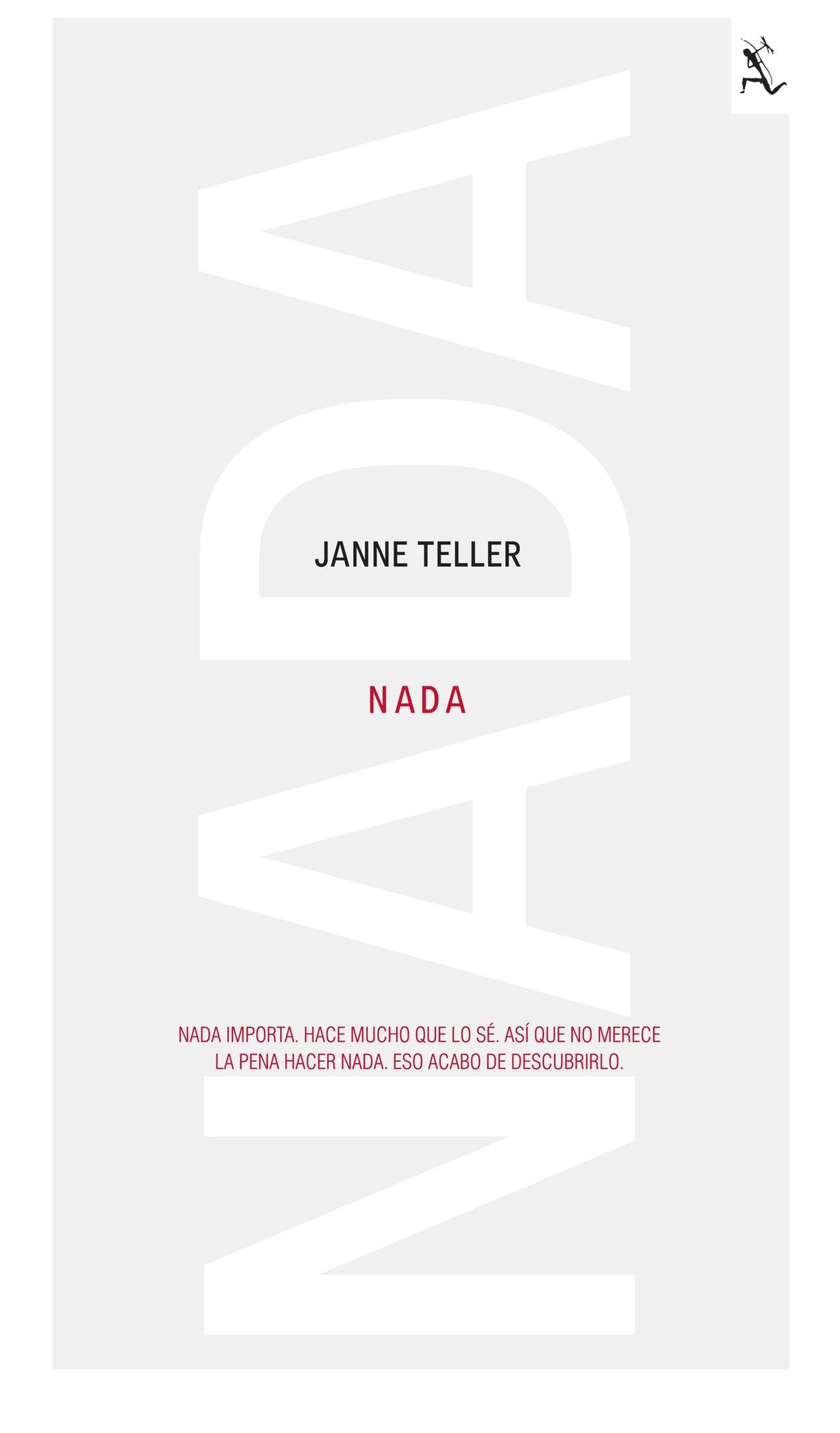 Cover image for Nada (Novela) / Nothing (A Novel) ISBN 9786070740749