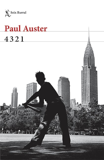 Book cover image for 4 3 2 1 (Novela / A Novel) ISBN: 9786070742538