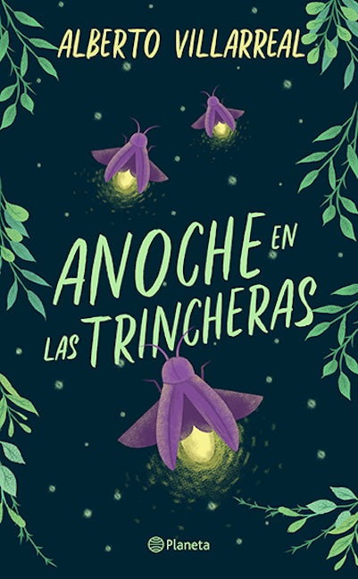 Book cover image for Anoche en las trincheras ISBN: 9786070752636