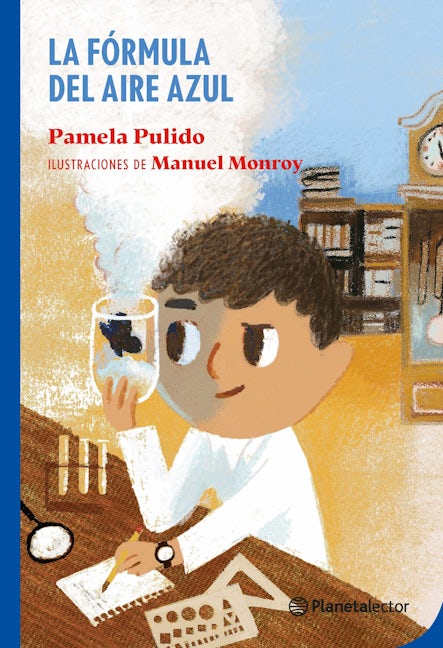 Book cover image for La fórmula del aire azul ISBN: 9786070775178