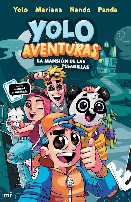 Book cover image for Yolo Aventuras 1.  La mansión de las pesadillas / Yolo Adventures 1. The Mansion of Nightmares ISBN: 9786070780219